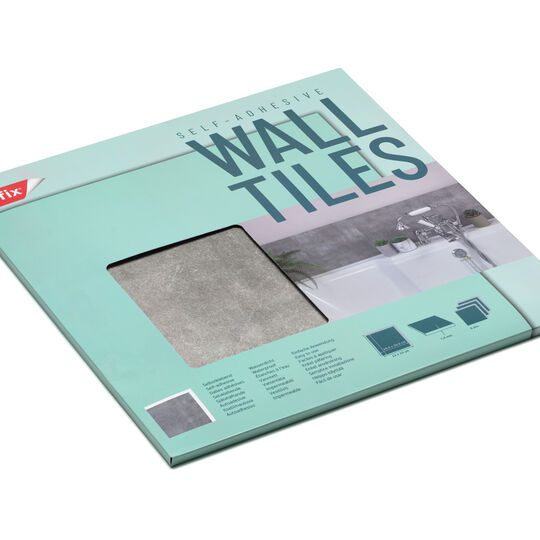 selbstklebende Wandfliesen Wall Tiles Solid Concrete (6er Set) image number null